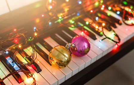 A Piano is Better Than a Keyboard for Christmas